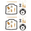 Set of 2 Deluxe Carburetor Rebuild Kits - Honda SL350K1 SL350K2 SL350 - 70-73