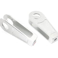 TTR400 Aluminum Motorcycle Chain Adjuster Set - Silver - CB500 CB550 CB750