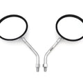 Set of 2 Chrome Motorcycle Mirrors - Honda CX/GL500 CB650C CB750C/900C GL1100