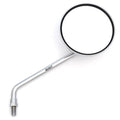 Universal Chrome Motorcycle / ATV Mirror - 10MM x 1.25 Honda Kawasaki Suzuki