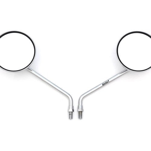 Set of 2 Reproduction Chrome Motorcycle Mirrors - Honda CB450K0 CL450K3 CB750K0