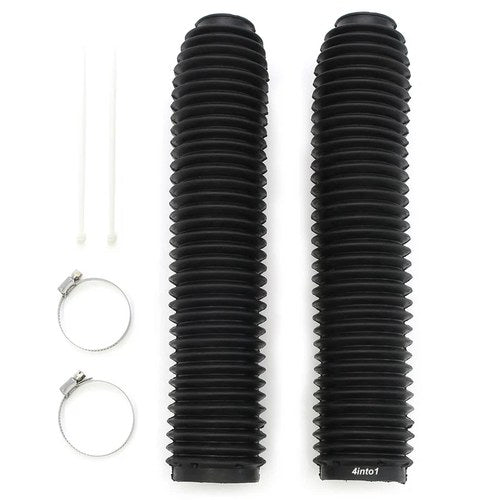 2 Pack Black Fork Boots Gaiters Suzuki DR-Z250 DR250 DR350 DR650 RM125 RM250