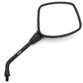 Universal Right Side Black Motorcycle Mirror - 10MM x 1.25 Honda Kawasaki Suzuki