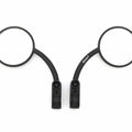 Enduro Folding Mirrors Clamp On Dual Sport Left Right Motorcycle ATV Dirt Bike