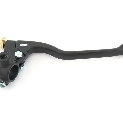 Suzuki Motorcycle GP Drum Brake Lever Assembly w/ Mirror Mounts - Black - 7/8"