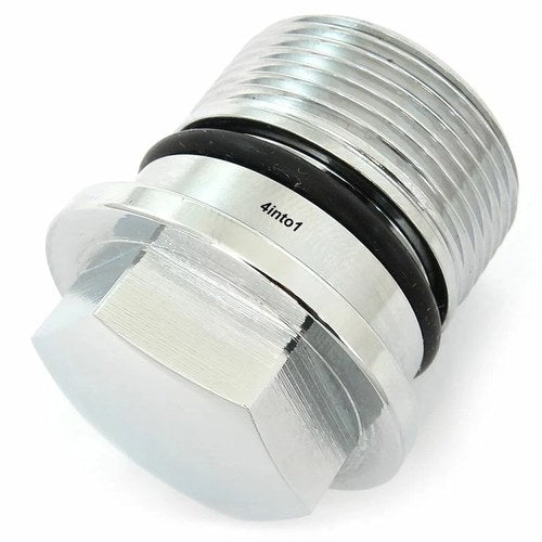 Chrome Fork Tube Bolt w/O-Ring - 35mm - Honda CR/MT/XL250 XL350 CB450/500T/550