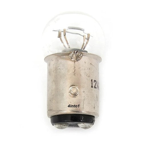 Mini 1157 Turn Signal Light Bulb Clear Dual Filament 12V 23W / 8W Motorcycle ATV