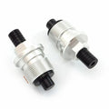TTR400 Preload Adjuster Set - 35mm - Silver & Black - CB450 CB500 CB550 CB750