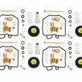 Deluxe Carburetor Rebuild Kit w/ Air Cut Off Valves - Honda GL1100 Gold Wing