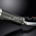 Delkevic 14" Carbon Fiber Oval Muffler - Suzuki GSX-R1000K5-K6 - 05-06 Exhaust