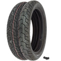 Dunlop D404 Tire Set - Honda FT500 CB750F 81-82 CB900F Cbx 79-80 - With Valves