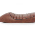 The Stinger Cafe Racer Seat Mahogany / Black Universal Saddle Vintage Motorcycle