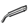 Delkevic 17" Stainless Slip-On Round Muffler - BMW F800GT - 13-17 Exhaust