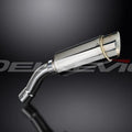 Delkevic Mini 8" Stainless Slip-On Round Muffler - BMW F800GT - 13-17 Exhaust