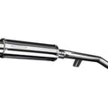 Delkevic 14" Stainless Slip-On Round Muffler - Triumph Trophy SE - 13-17 Exhaust