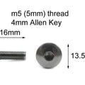 10x Triumph T3330941 Stainless Steel Fairing Bolts m5 x 16mm Daytona 675