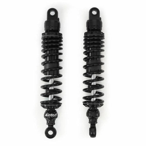 Adjustable All Black Performance CNC Shocks - Eye / Eye - 340-350mm