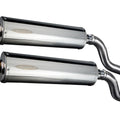 Delkevic 18" Stainless Slip-On Mufflers - Kawasaki Ninja 1000 - 11-20 Exhaust