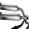 Delkevic 13.5" Titanium X-Oval Mufflers - Kawasaki Ninja 1000 - 11-19 Exhaust