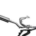 Delkevic Full 4-1 Exhaust System High Mount 18" Oval Muffler - Honda VFR800