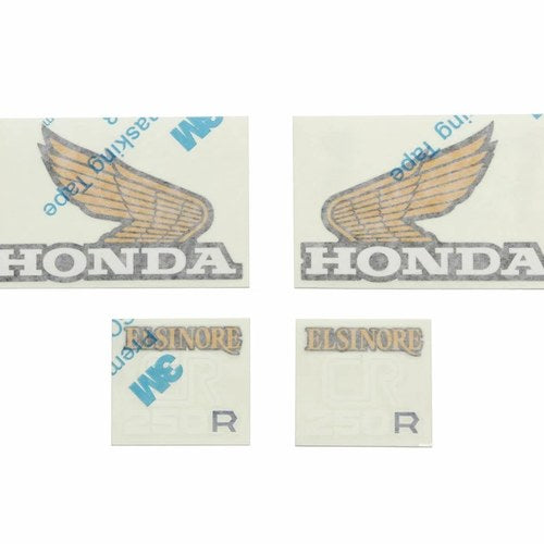 Tank & Side Cover Decal Set - Honda CR250R Elsinore 1978