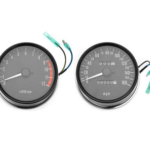 Mph Speedometer Odometer Tachometer Gauge Kawasaki KZ900 Z1 KZ1000 1973 - 1980