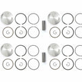 4 Piston Kits Oversize First Over 0.25mm Honda CB500K CB500 71-73 - Rings