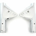 Chrome Headlight Brackets - Honda CB750K - 1973-1976 Fork Cover Set Ears