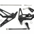 TTR400 Rearsets - Black - Honda CB400F