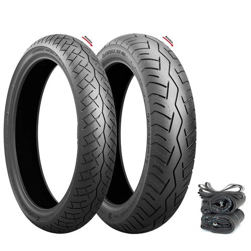 Bridgestone Battlax BT-46 Tire Set Honda CB650 CB750A CB750K 80-82 GL1000 75-79