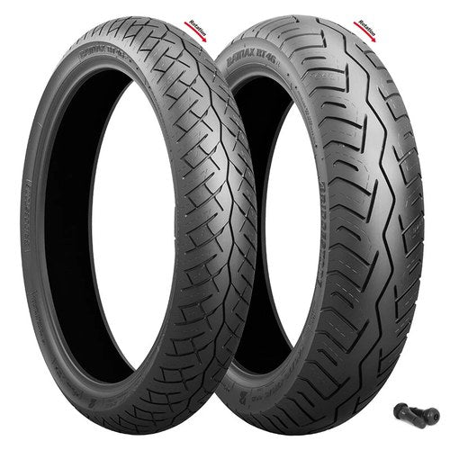 Bridgestone Battlax BT-46 Tire Set Honda CX500C/D GL500 CB550SC CB650C/SC GL650