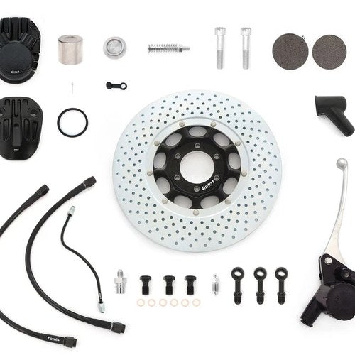 Ultimate Performance Front Brake Kit Black Lines Honda CB450K 70-71 CB750K 69-72