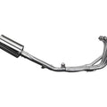 Delkevic Full 4-1 Exhaust 9" Stainless Muffler - Honda CBR600 1991-1998