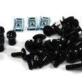 Yamaha RD 350 F1 F2 Ypvs 1985-1995 Black Aluminium Fairing Screen Bolt Kit 350R