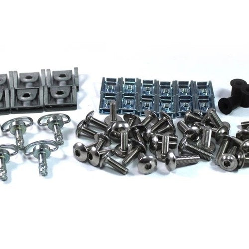 for Honda VFR750 RC30 1987-1990 Stainless Fairing & Screen Bolt Screw Dzus Kit