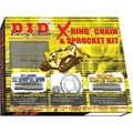 Did X-Ring Chain & Sprockets Kit - 530 112L F17T R43T Suzuki GSX-R1000 2007-2008