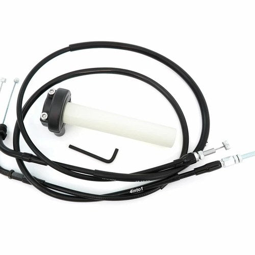 Throttle Cable Set Push Pull Black Throttle Tube Honda CB650 CB750 CB900 CB1000C