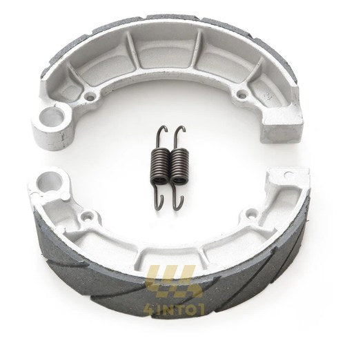 Grooved Motorcycle Rear Brake Shoes - Honda CB650 CB650C CB750C CB750K Nighthawk