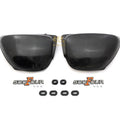 Complete Side Cover Kit - Honda CB500K - 1971-1973 Left & Right Panels