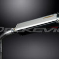 Delkevic 17" Stainless Tri-Oval Muffler - Yamaha XTZ1200 Super Tenere 2012-2021
