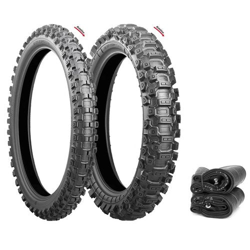 Bridgestone Battlecross X31 Tire & Tubes Set - Honda CRF250R 2004-2018