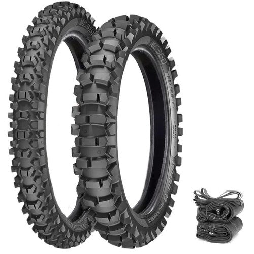 Metzeler MC360 Mid-Soft Tires Tubes & Rim Strips Motocross Honda CRF230F 03-17