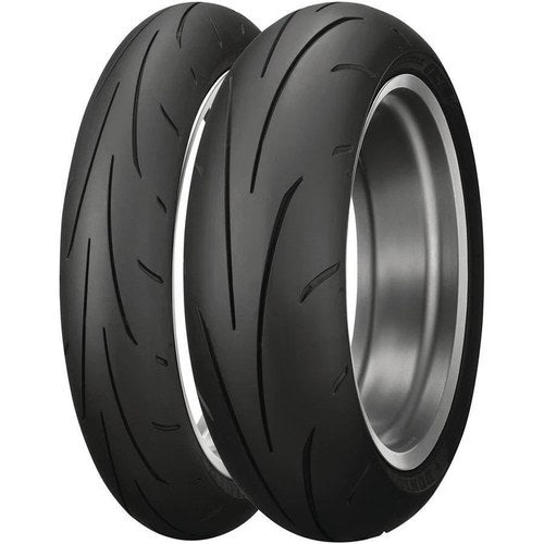 Dunlop Sportmax Q5S Tire Set Honda VTR1000F Super Hawk - 1998-2005