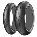 Metzeler Sportec M9 RR Tire Set Honda VFR800 Interceptor - 2007-2009