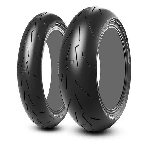 Pirelli Rosso IV Corsa Tire Set Honda VFR800 Interceptor - 2007-2009
