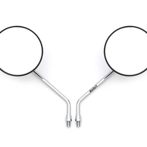 Set of 2 Reproduction Black Mirrors 10mm - Yamaha XS360/400/500/750 RD400