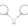 Set of 2 Reproduction Black Mirrors 10mm - Yamaha XS360/400/500/750 RD400