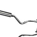 Delkevic Complete Exhaust 14" Stainless Round Muffler - Suzuki DR650SE 1996-2024