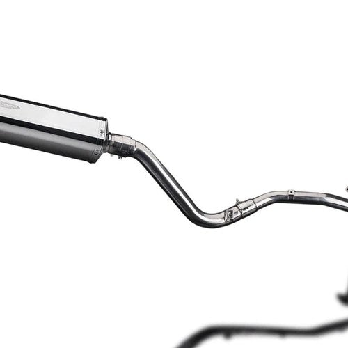 Delkevic Complete Exhaust 13" Stainless Tri-Oval Muffler Suzuki DR650SE 1996-24