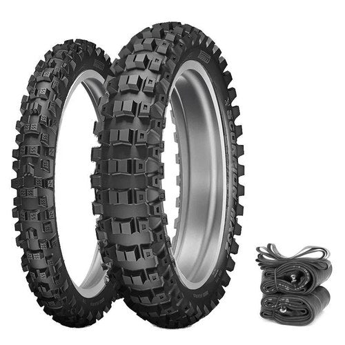 Pirelli Scorpion Mx32 Mid Hard Tires Tubes & Rim Strips Moto Honda CR125R 95-07